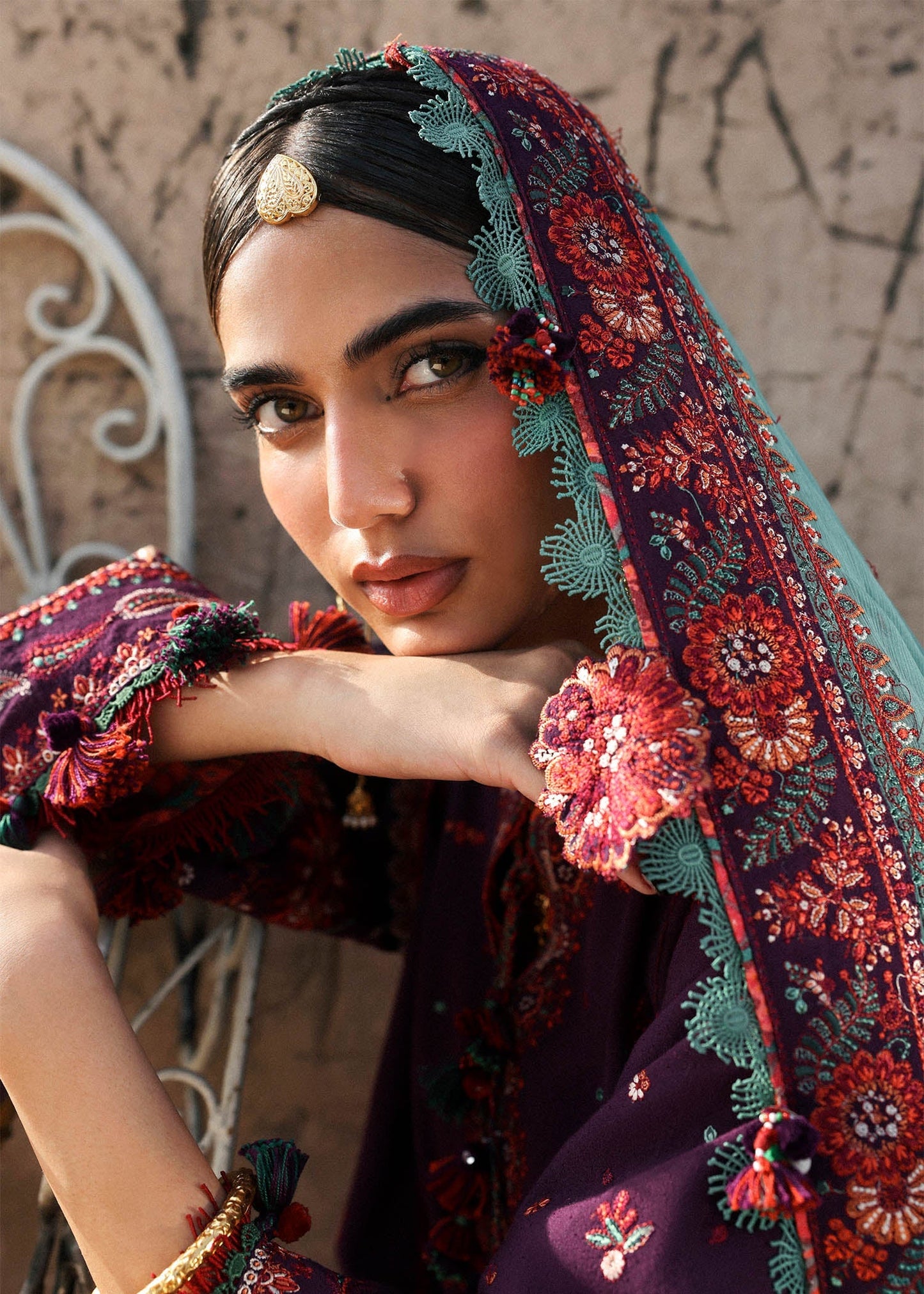 Karandi Unstitched'25 by Hussain Rehar - Sultana