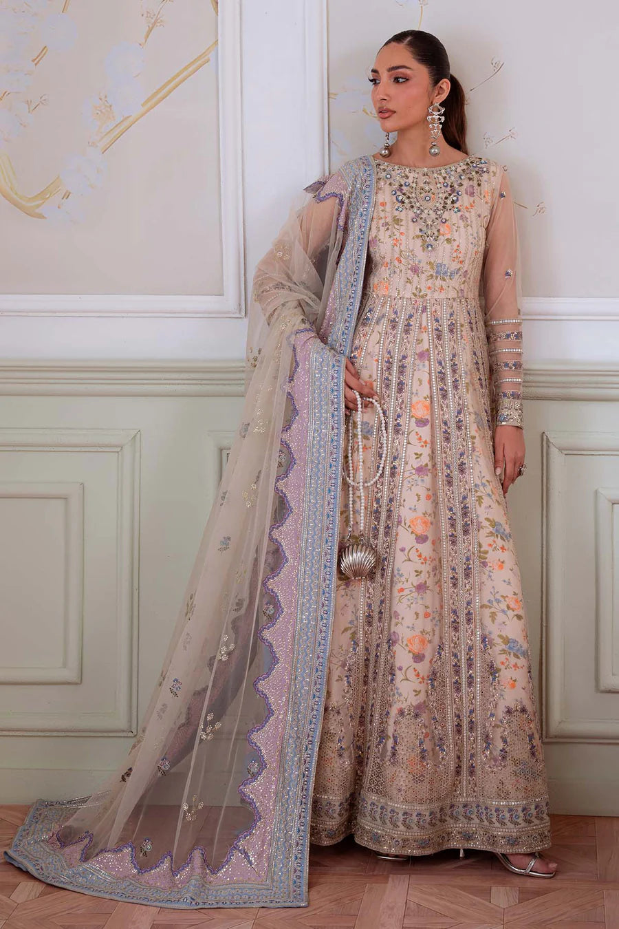 Elanora Luxury Chiffon by Nureh NEL-80