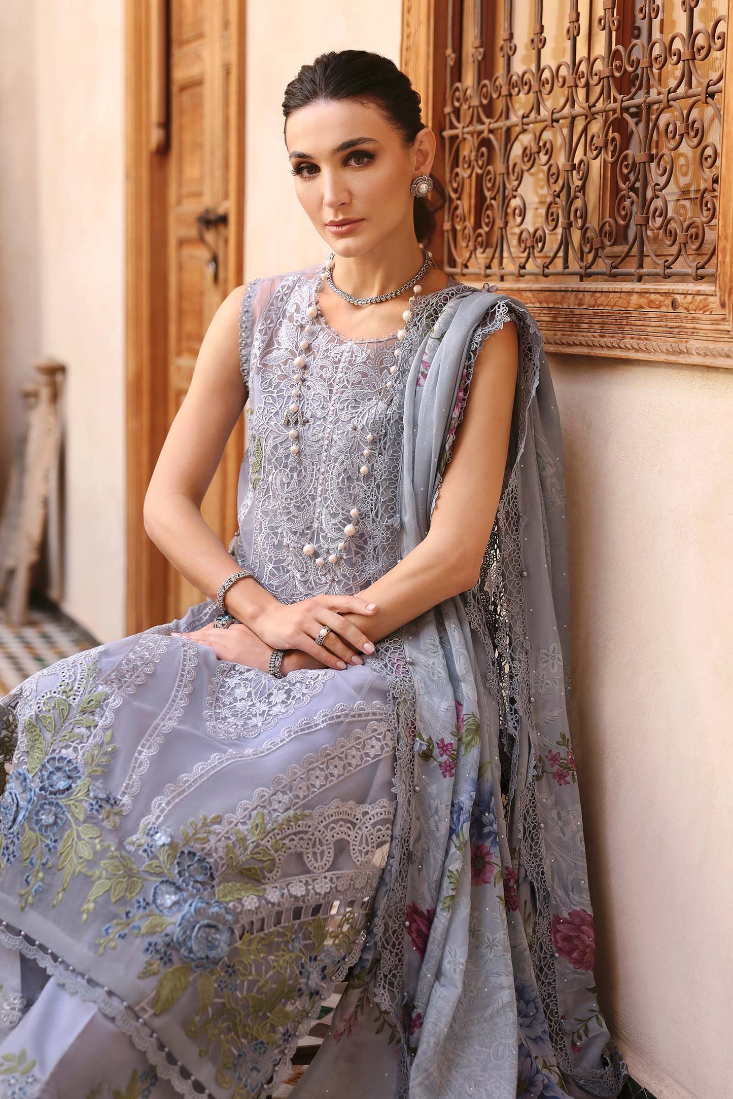 Maria.b Lawn vol-25 - D-2509-B