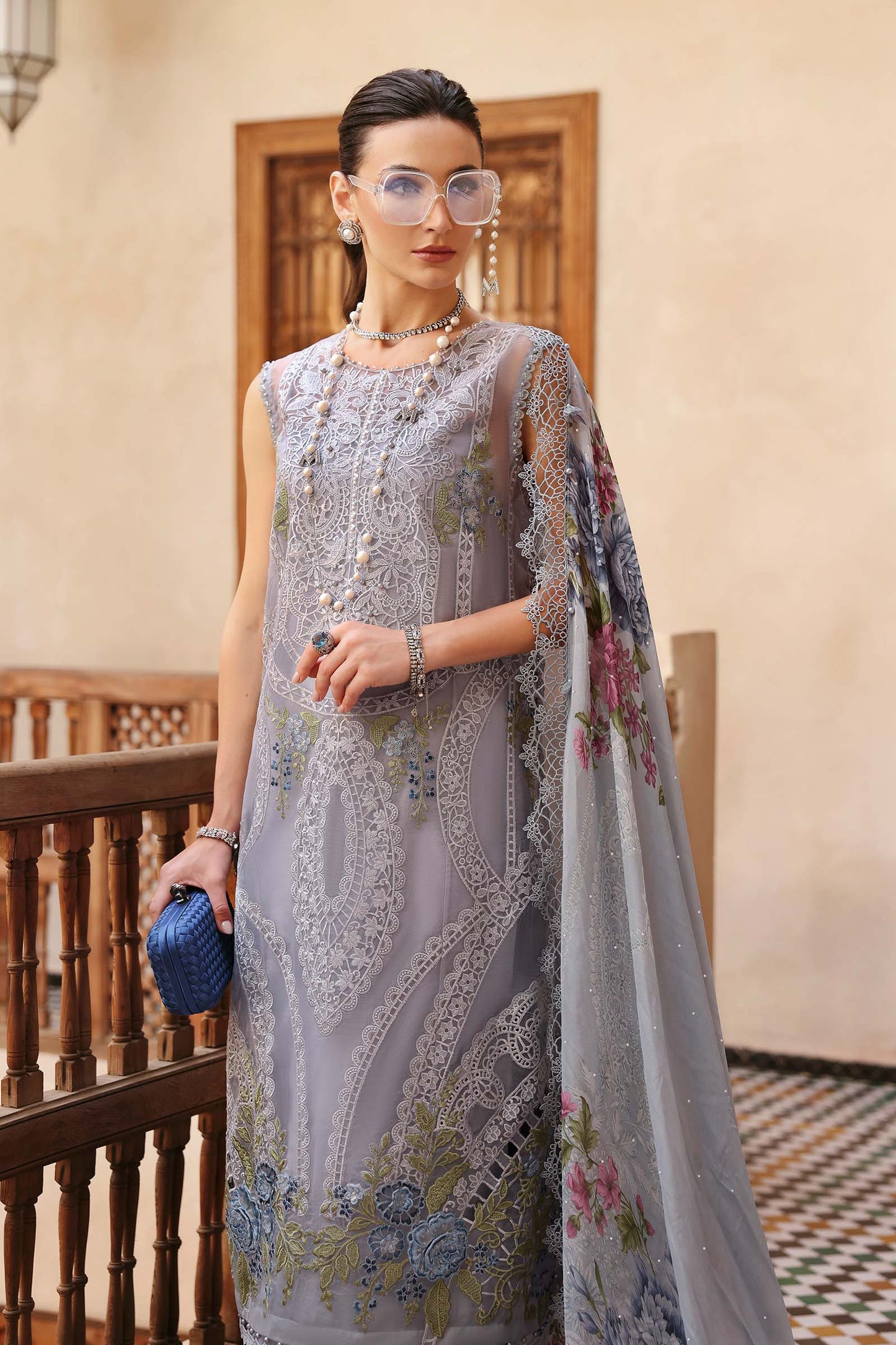 Maria.b Lawn vol-25 - D-2509-B