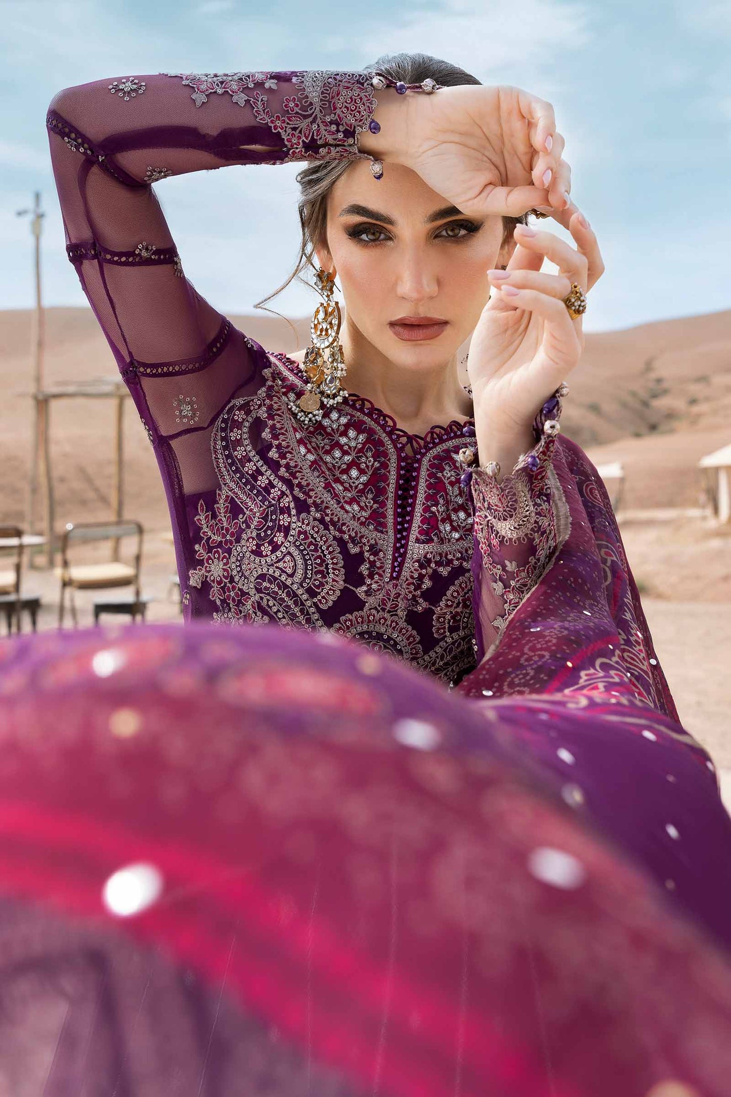 Maria.b Lawn vol-25 - D-2507-B