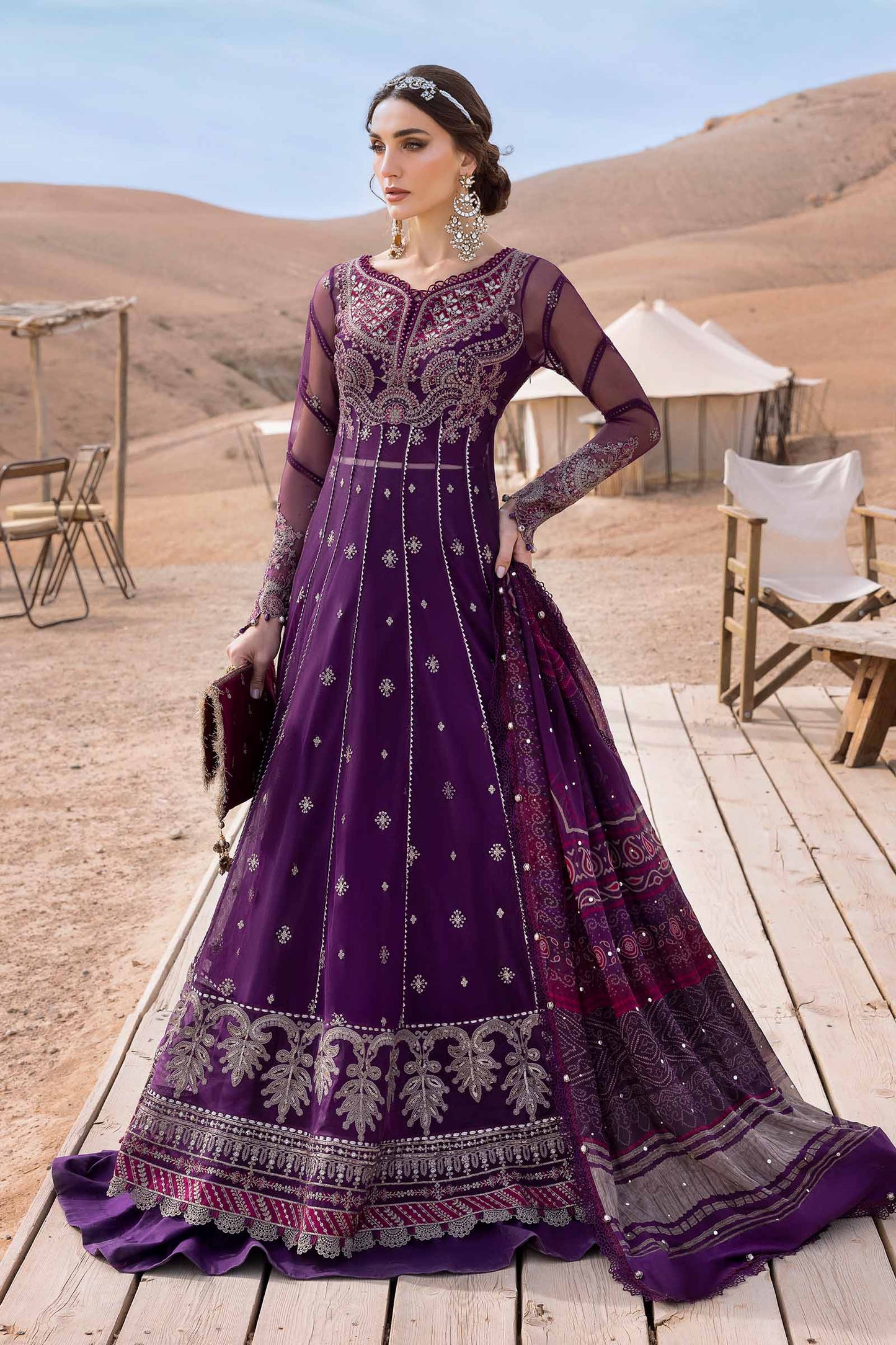 Maria.b Lawn vol-25 - D-2507-B