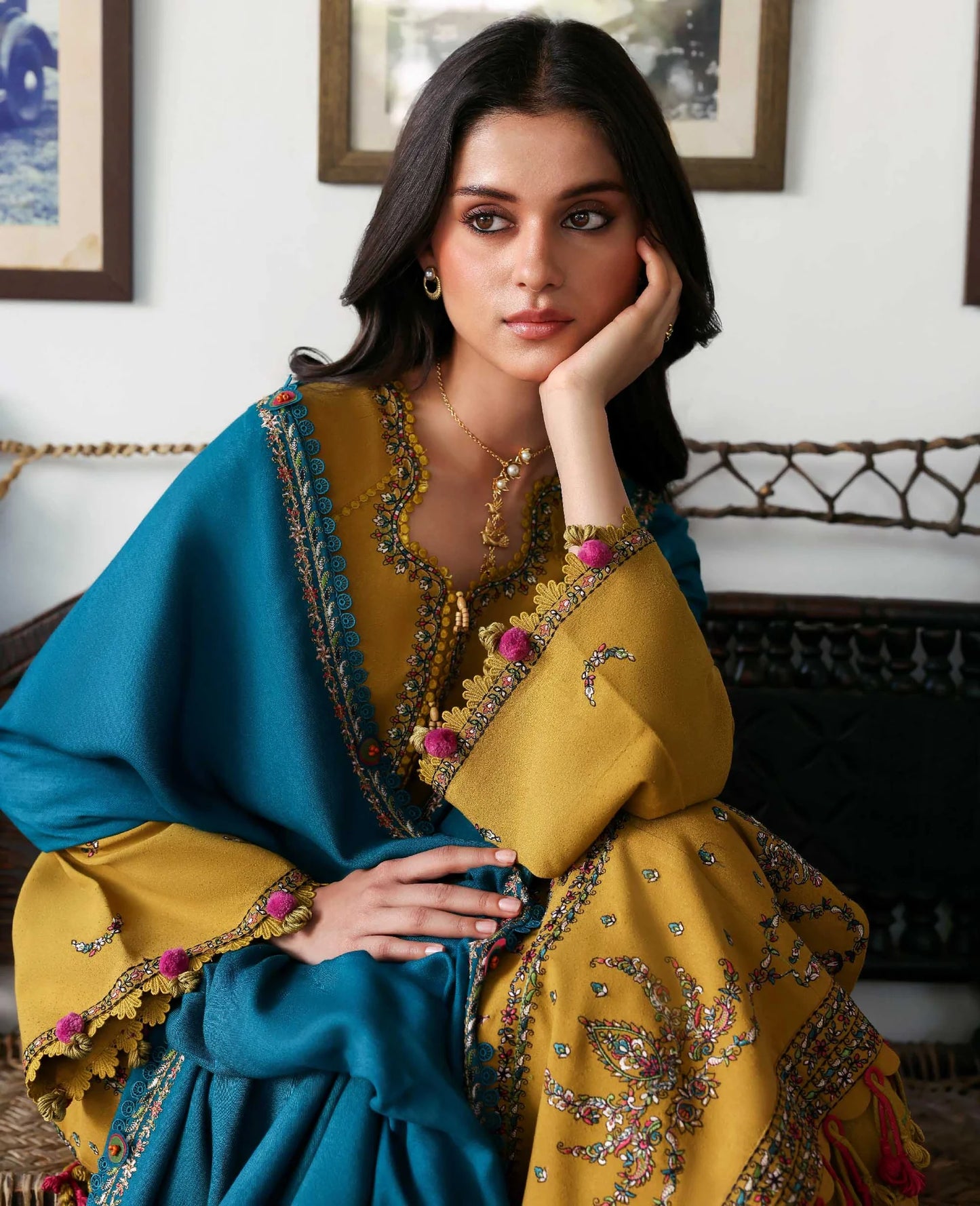 Amaris Luxury Shawl Unstitched 2025 by Republic Womenswear - Ilyria
