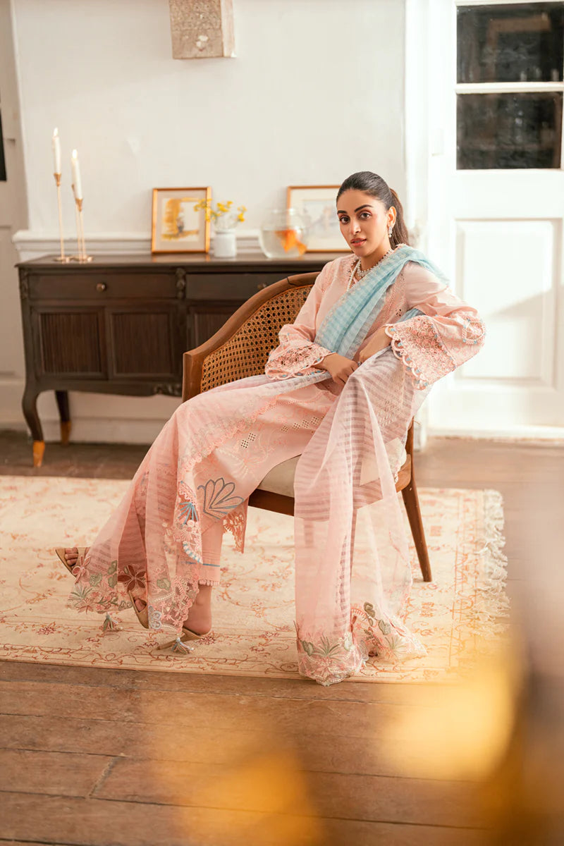 Luxury Lawn Eid Edit'25 by Qalamkar - SB-05 Aleeza