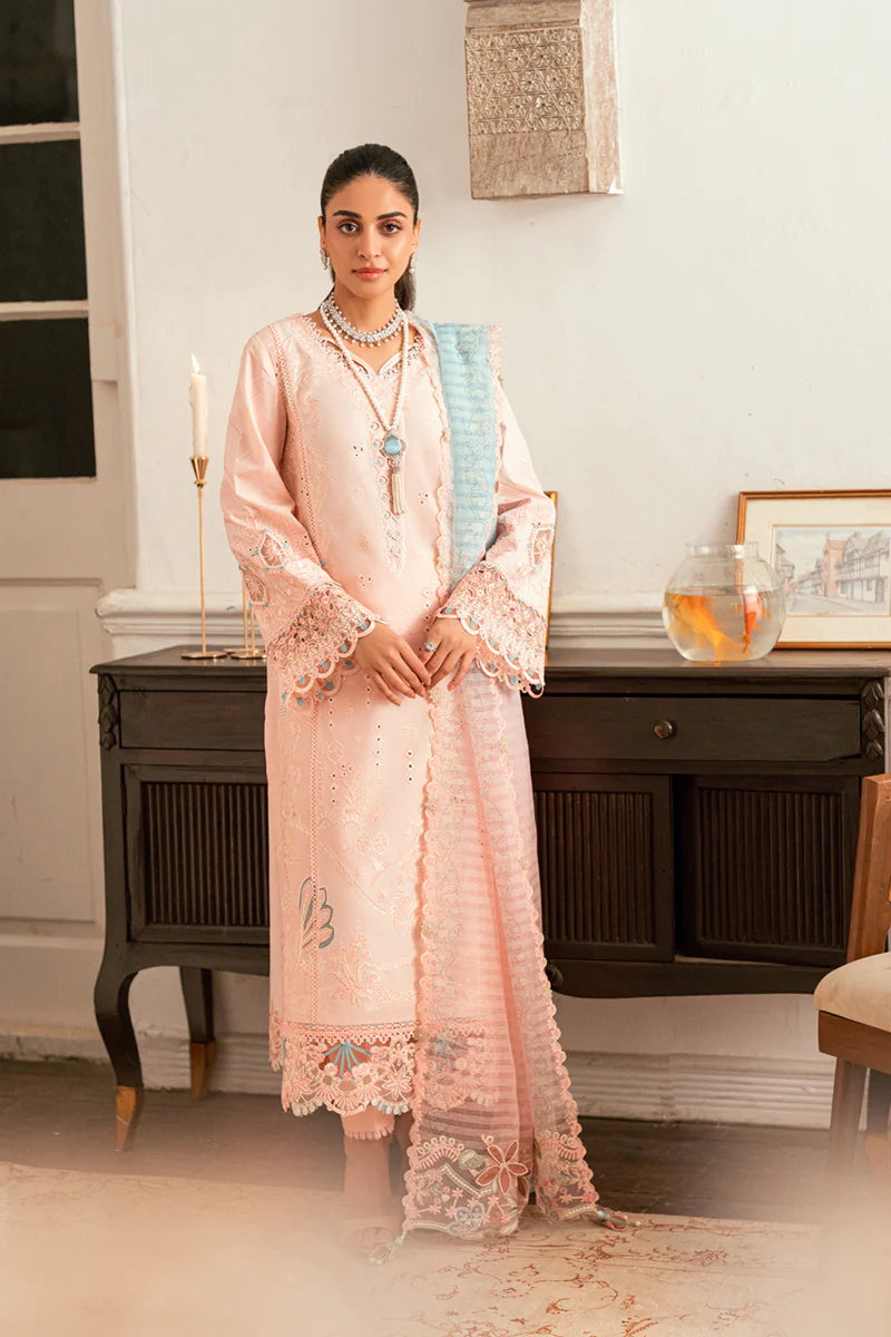 Luxury Lawn Eid Edit'25 by Qalamkar - SB-05 Aleeza