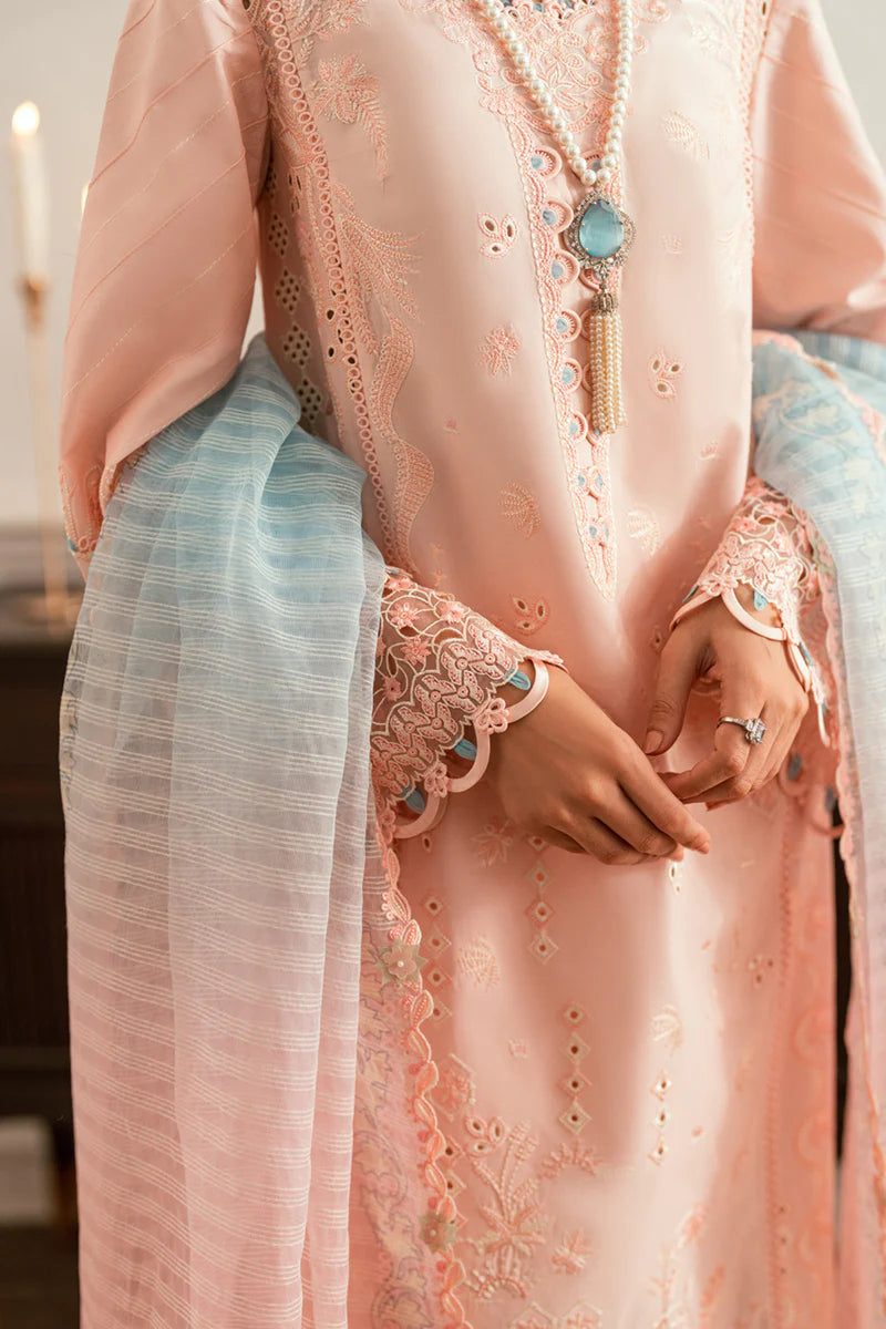 Luxury Lawn Eid Edit'25 by Qalamkar - SB-05 Aleeza