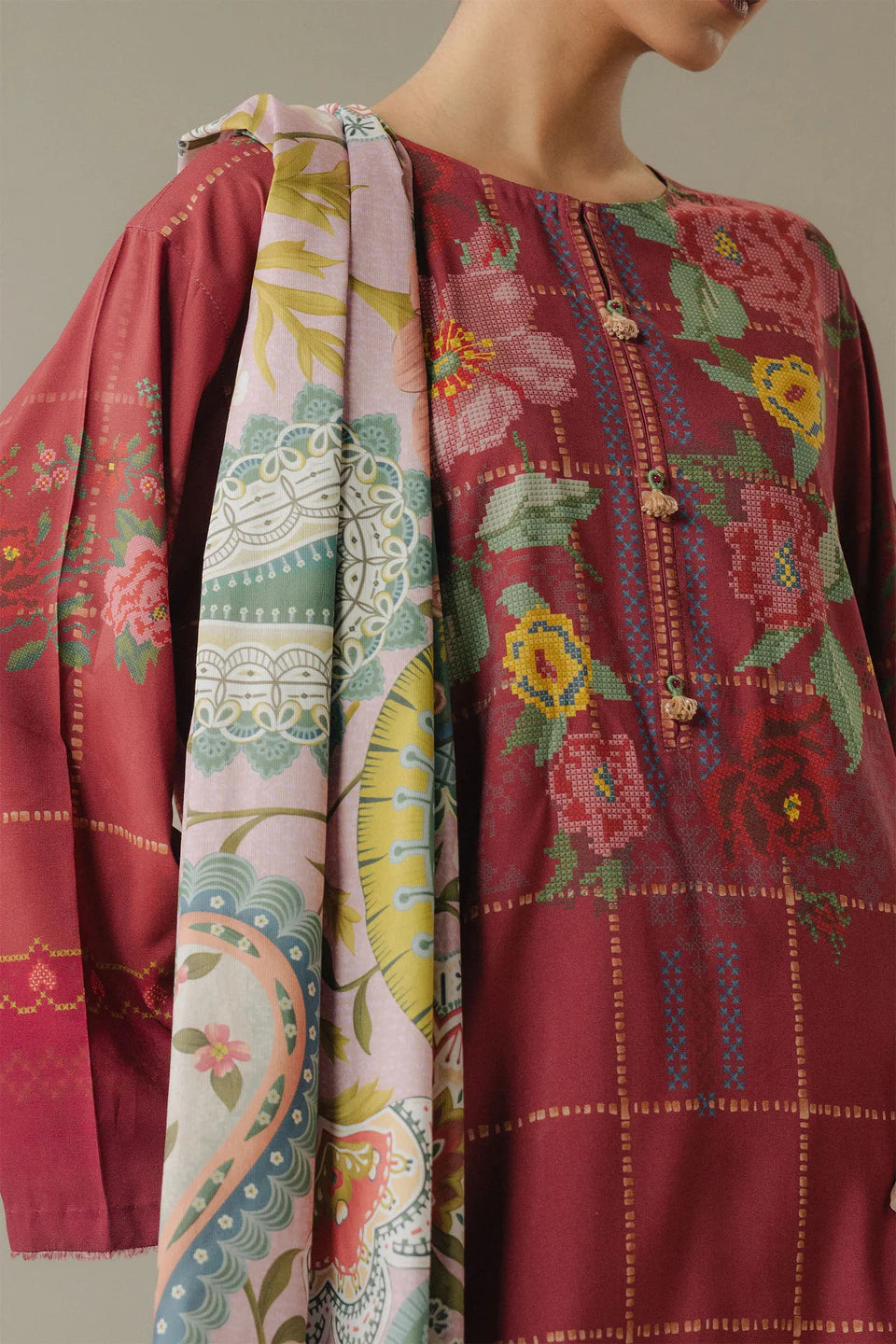 Coco Prints Vol.5 by Zara Shahjahan - Olive Hour-5B