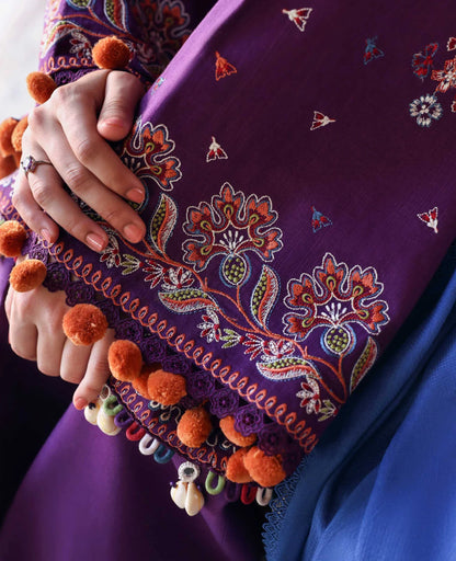 Amaris Luxury Shawl Unstitched 2025 by Republic Womenswear - Kaia