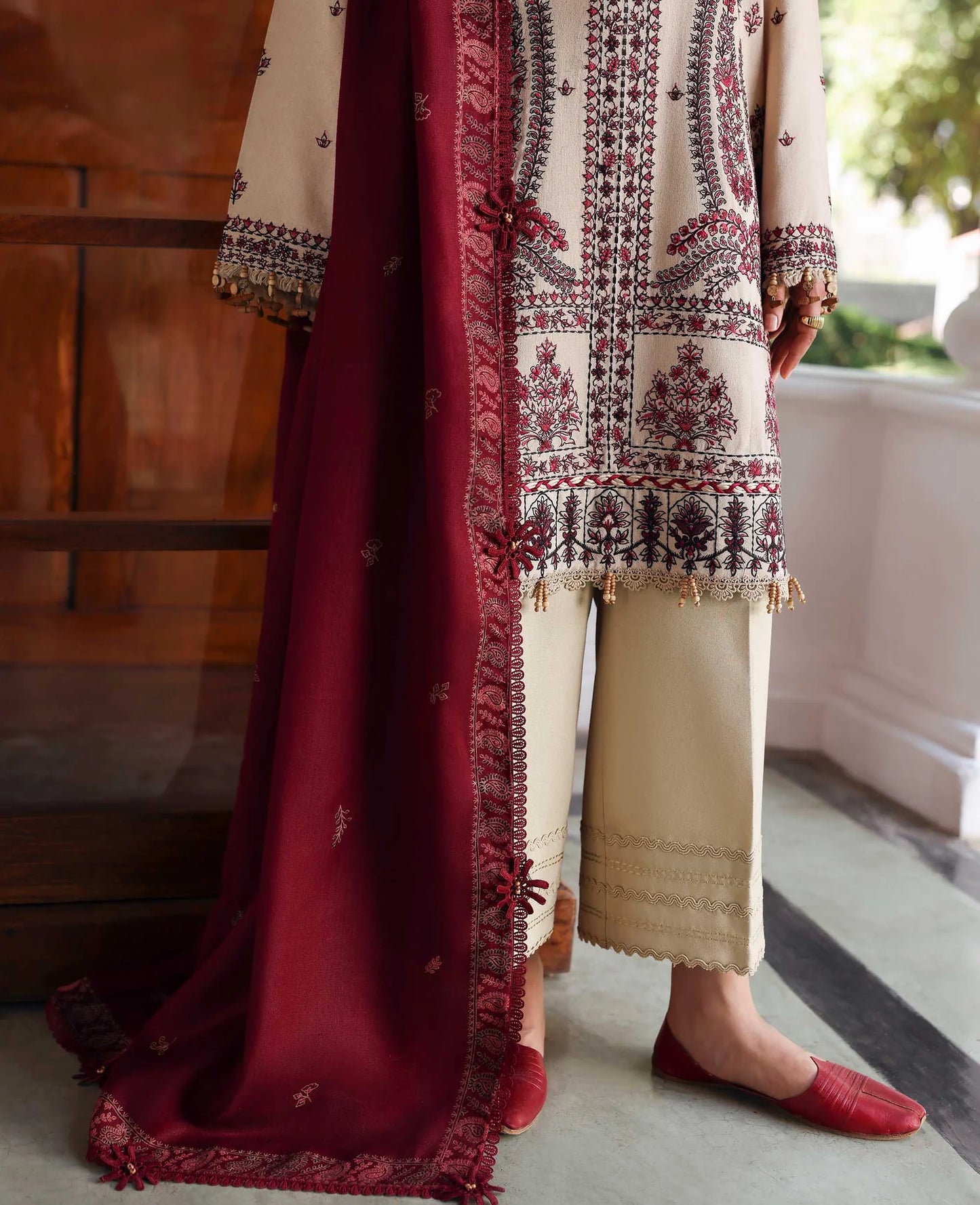 Amaris Luxury Shawl Unstitched 2025 by Republic Womenswear - Liora