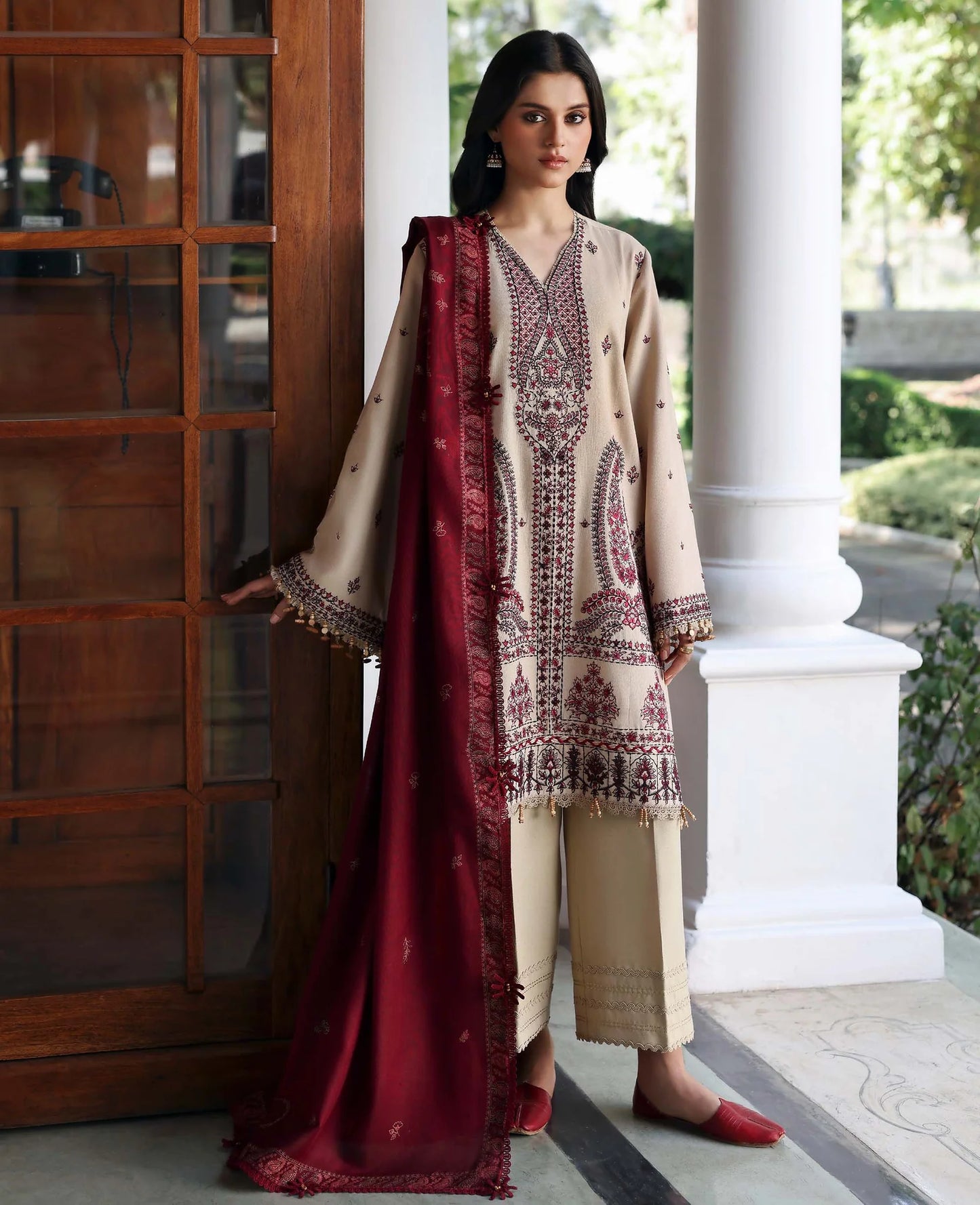 Amaris Luxury Shawl Unstitched 2025 by Republic Womenswear - Liora