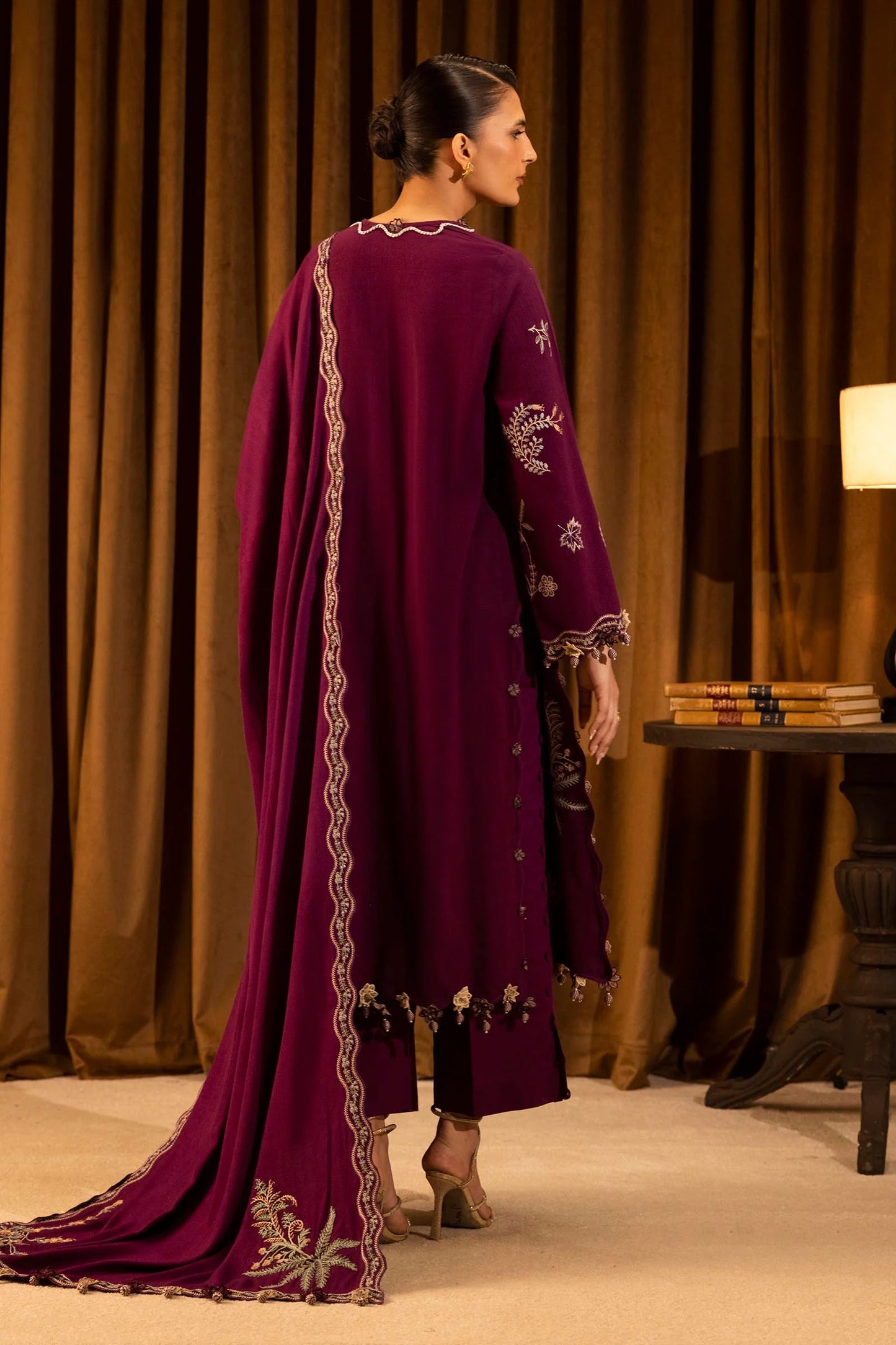 Sana Safinaz Muzlin Winter '25 -  M253-011B-3CP