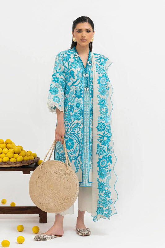 Mahay Winter 2025 by Sana Safinaz -SKU: H255-002B-2BQ