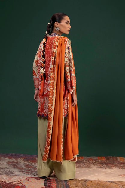 Mahay Winter 2025 by Sana Safinaz -SKU: H255-003B-3CY