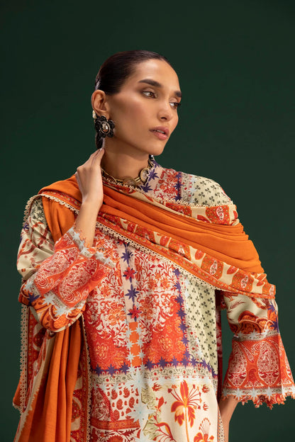 Mahay Winter 2025 by Sana Safinaz -SKU: H255-003B-3CY