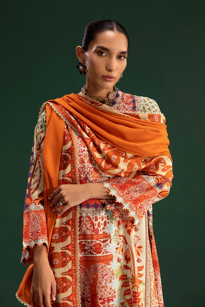 Mahay Winter 2025 by Sana Safinaz -SKU: H255-003B-3CY