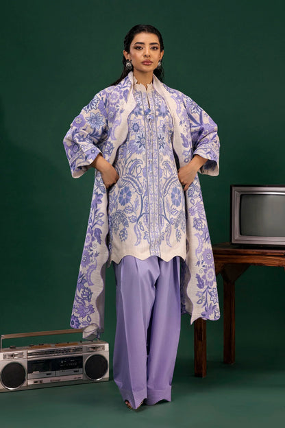 Mahay Winter 2025 by Sana Safinaz -SKU: H255-002A-2BQ