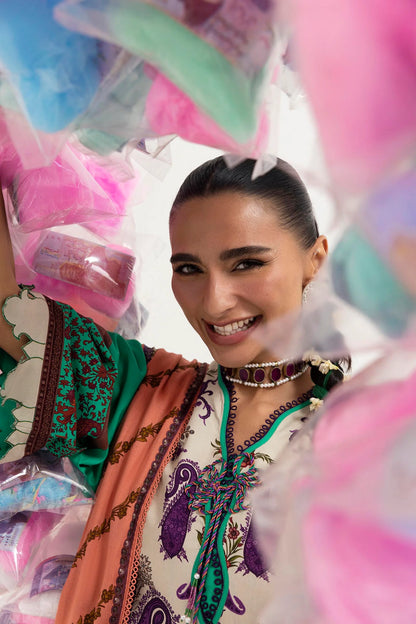 Mahay Winter 2025 by Sana Safinaz -SKU: H255-007B-2DA