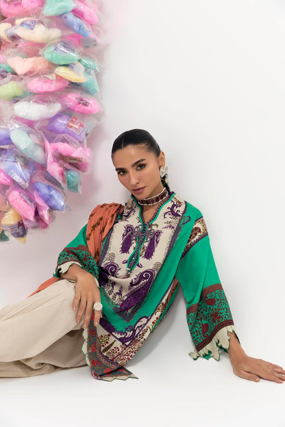 Mahay Winter 2025 by Sana Safinaz -SKU: H255-007B-2DA