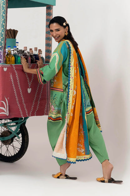 Mahay Winter 2025 by Sana Safinaz - SKU: H255-010B-2Q