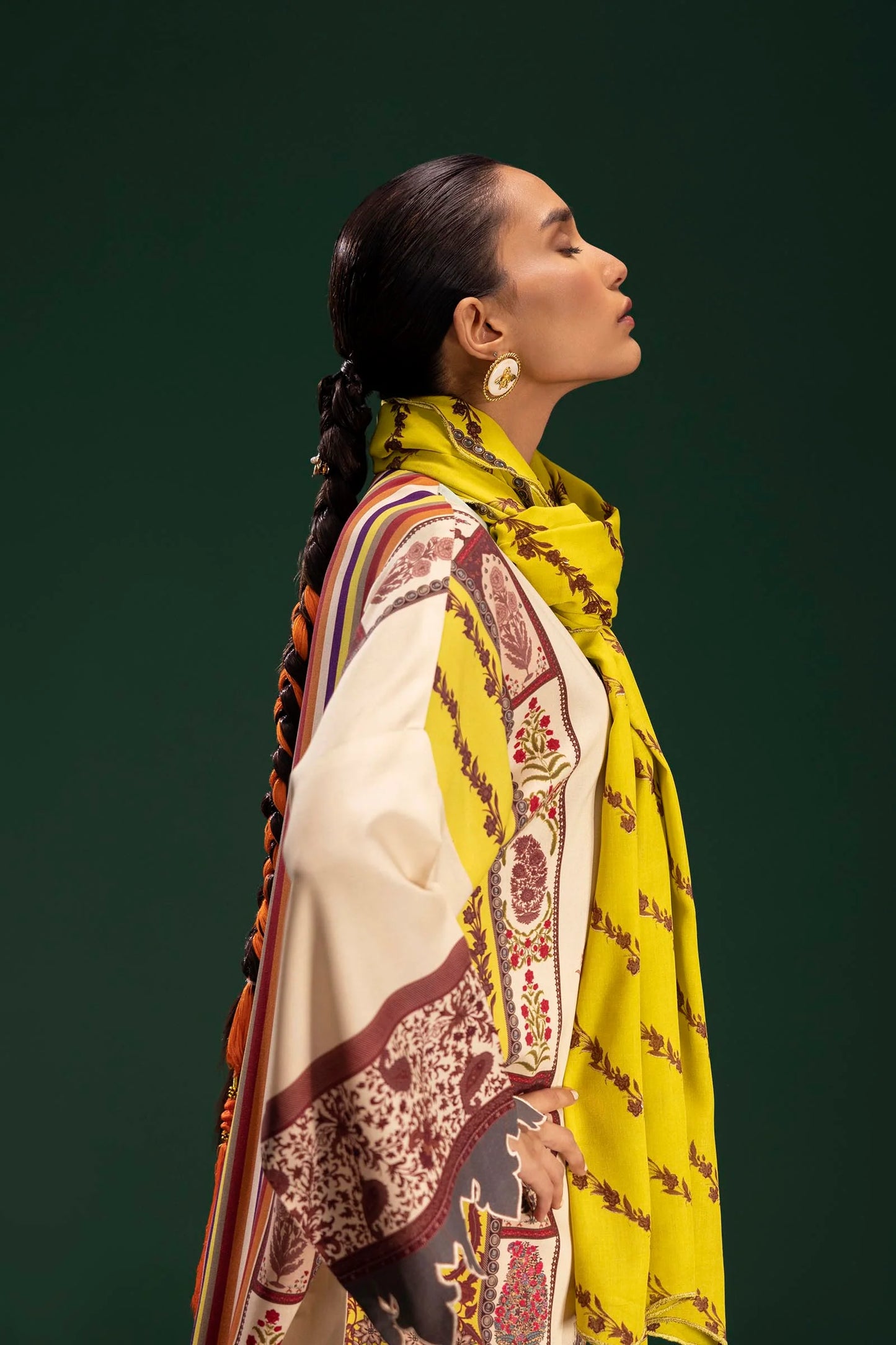 Mahay Winter 2025 by Sana Safinaz - SKU: H255-007A-2DA