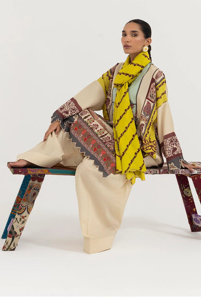 Mahay Winter 2025 by Sana Safinaz - SKU: H255-007A-2DA