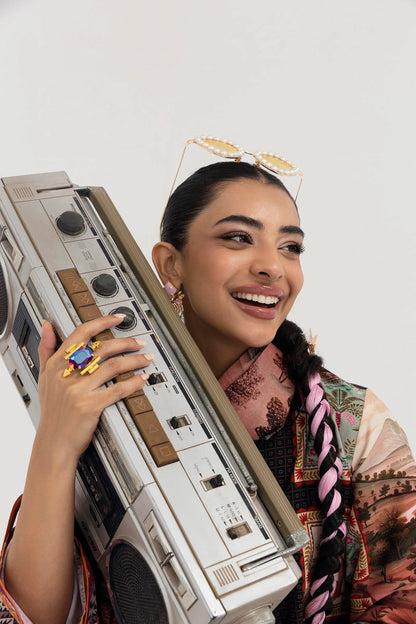 Mahay Winter 2025 by Sana Safinaz - SKU: H255-009B-2DA