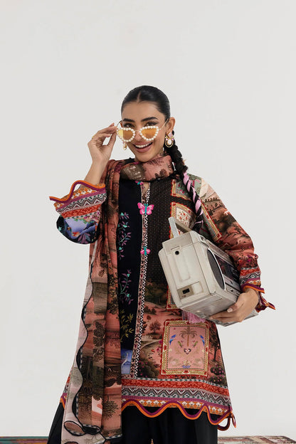 Mahay Winter 2025 by Sana Safinaz - SKU: H255-009B-2DA