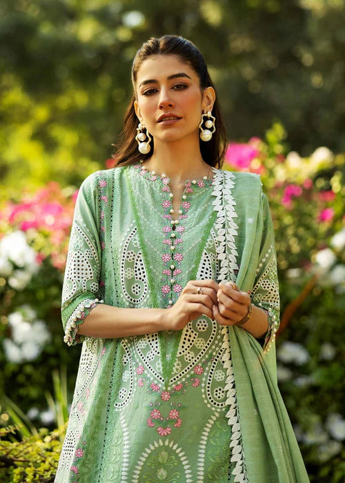 Siraa Lawn 2025 by Sadaf Fawad Khan - FRENCH HEARTS - A