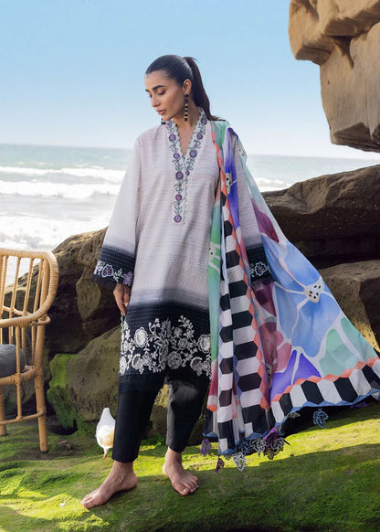 Siraa Lawn 2025 Vol 2 - Kantha Rose