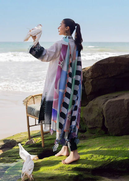 Siraa Lawn 2025 Vol 2 - Kantha Rose