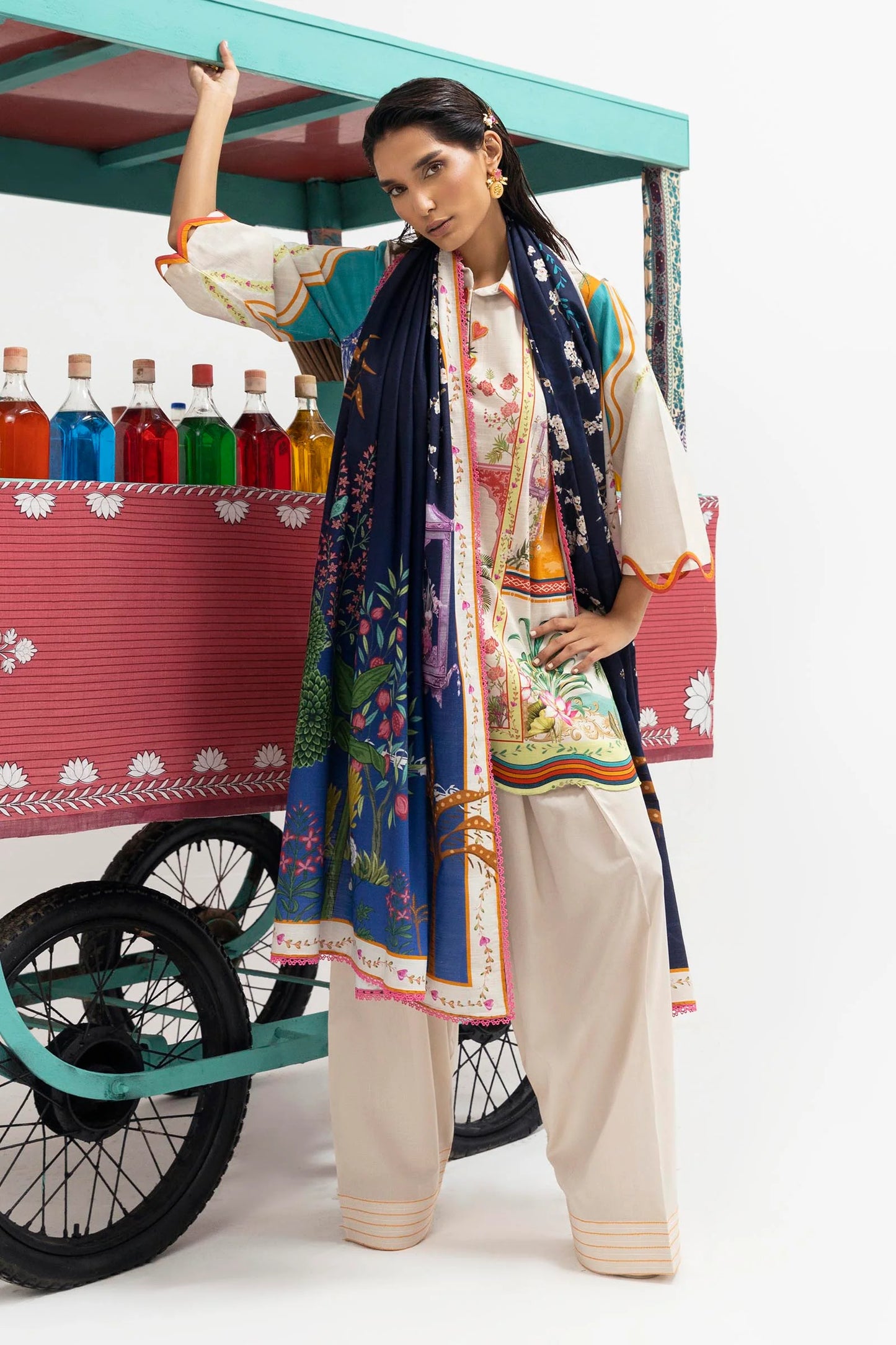 Mahay Winter 2025 by Sana Safinaz - SKU: H255-010A-2Q