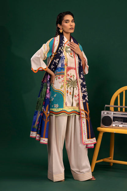 Mahay Winter 2025 by Sana Safinaz - SKU: H255-010A-2Q