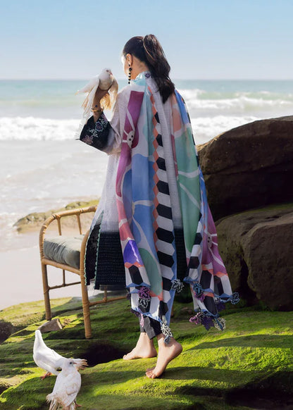 Siraa Lawn 2025 Vol 2 - Kantha Rose