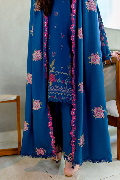 Cross Stitch Premium Satin - INK BLOOM