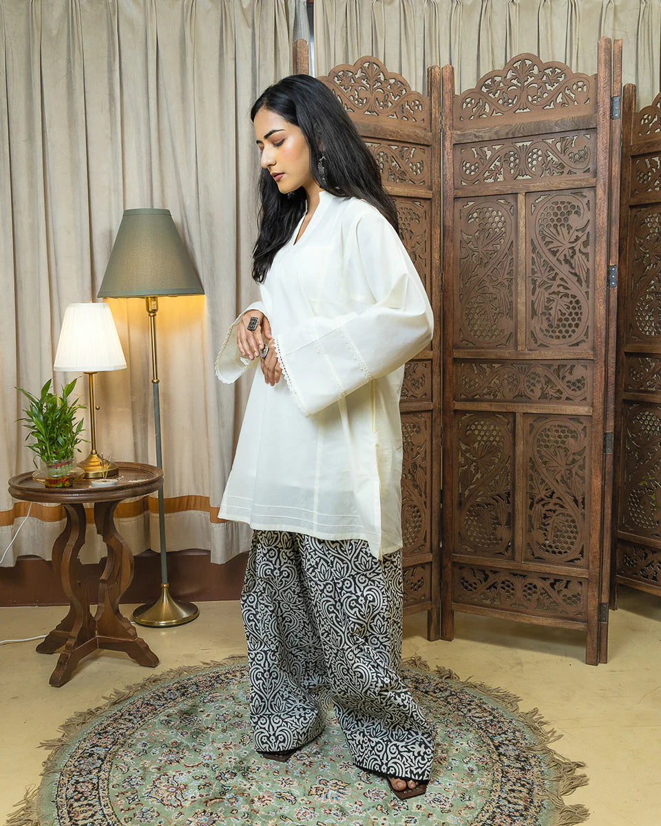 Handcrafted Shalwars by Binaf - OWFS-D3