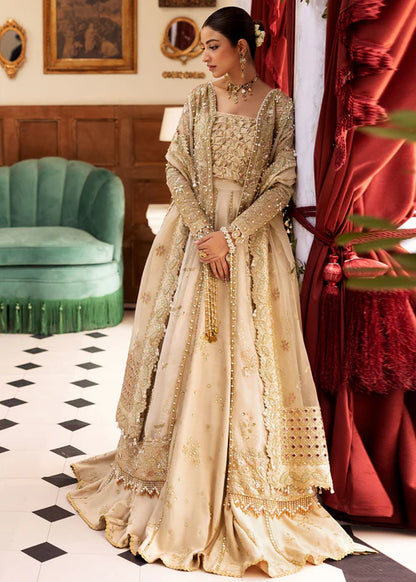 Siraa Festive Unstitched`25 -Ivory Celeste