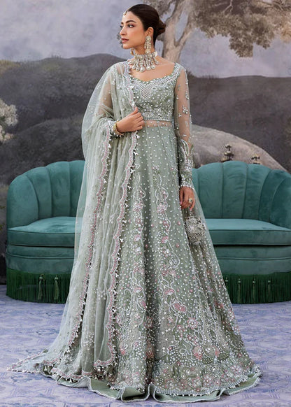 Siraa Festive Unstitched`25 -Seafoam
