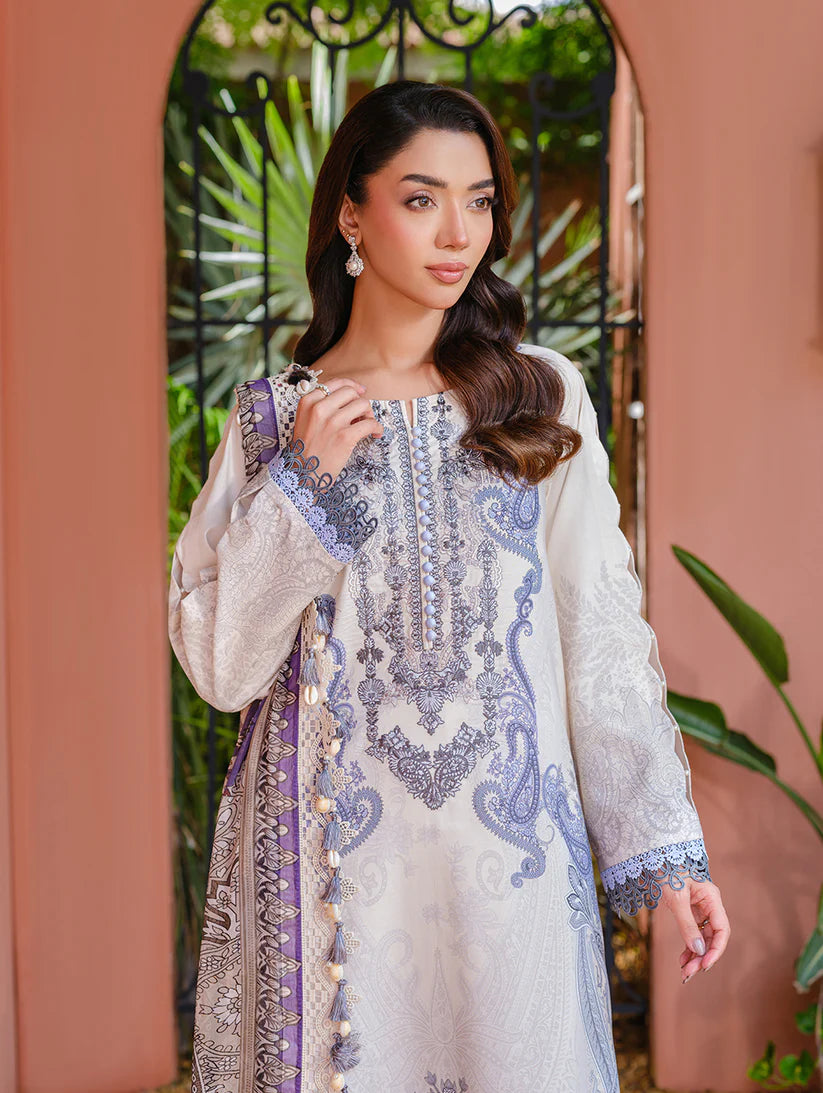 Urban Embroided Cambric by Jade-IVORY