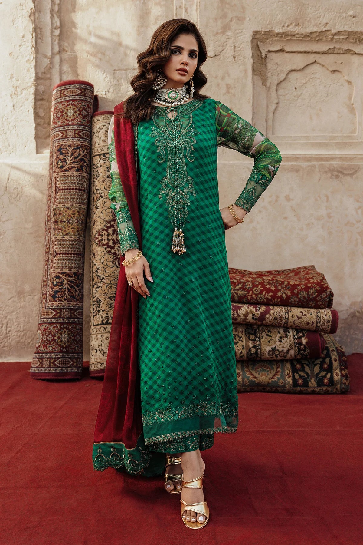 VASAL-CHIFFON COLLECTION BY CHARIZMA VSL25-35