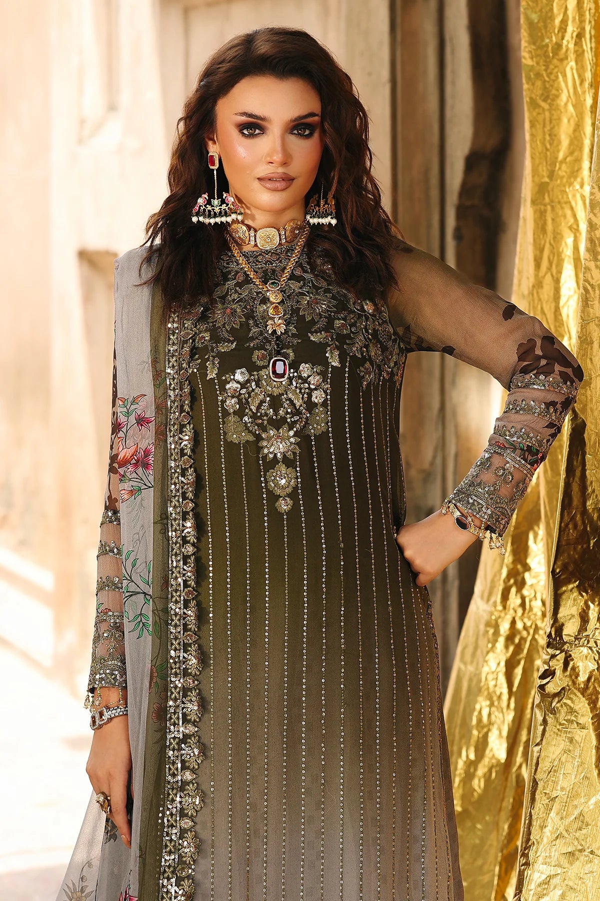 VASAL-CHIFFON COLLECTION BY CHARIZMA VSL25-31