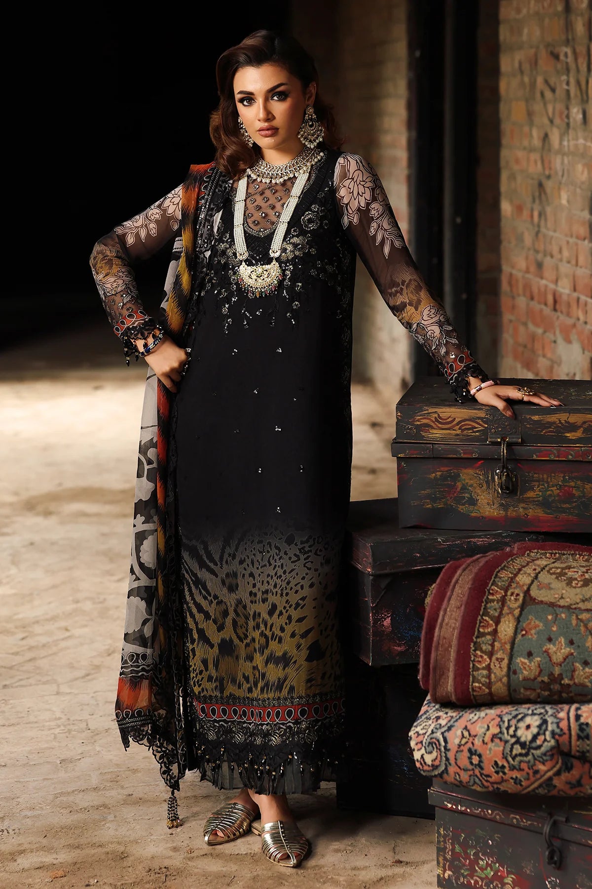 VASAL-CHIFFON COLLECTION BY CHARIZMA VSL25-36