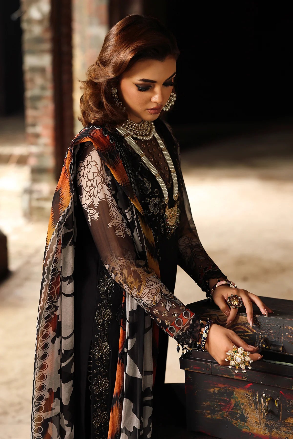 VASAL-CHIFFON COLLECTION BY CHARIZMA VSL25-36