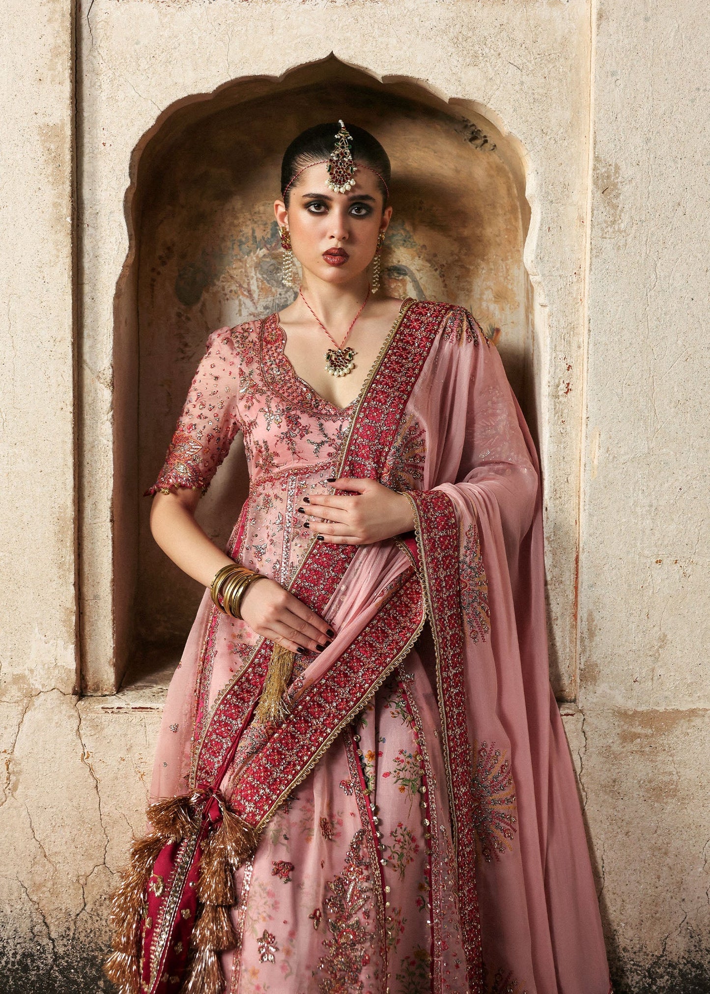 Roshanara - Massarat Unstitched Festive'25 by Hussain Rehar