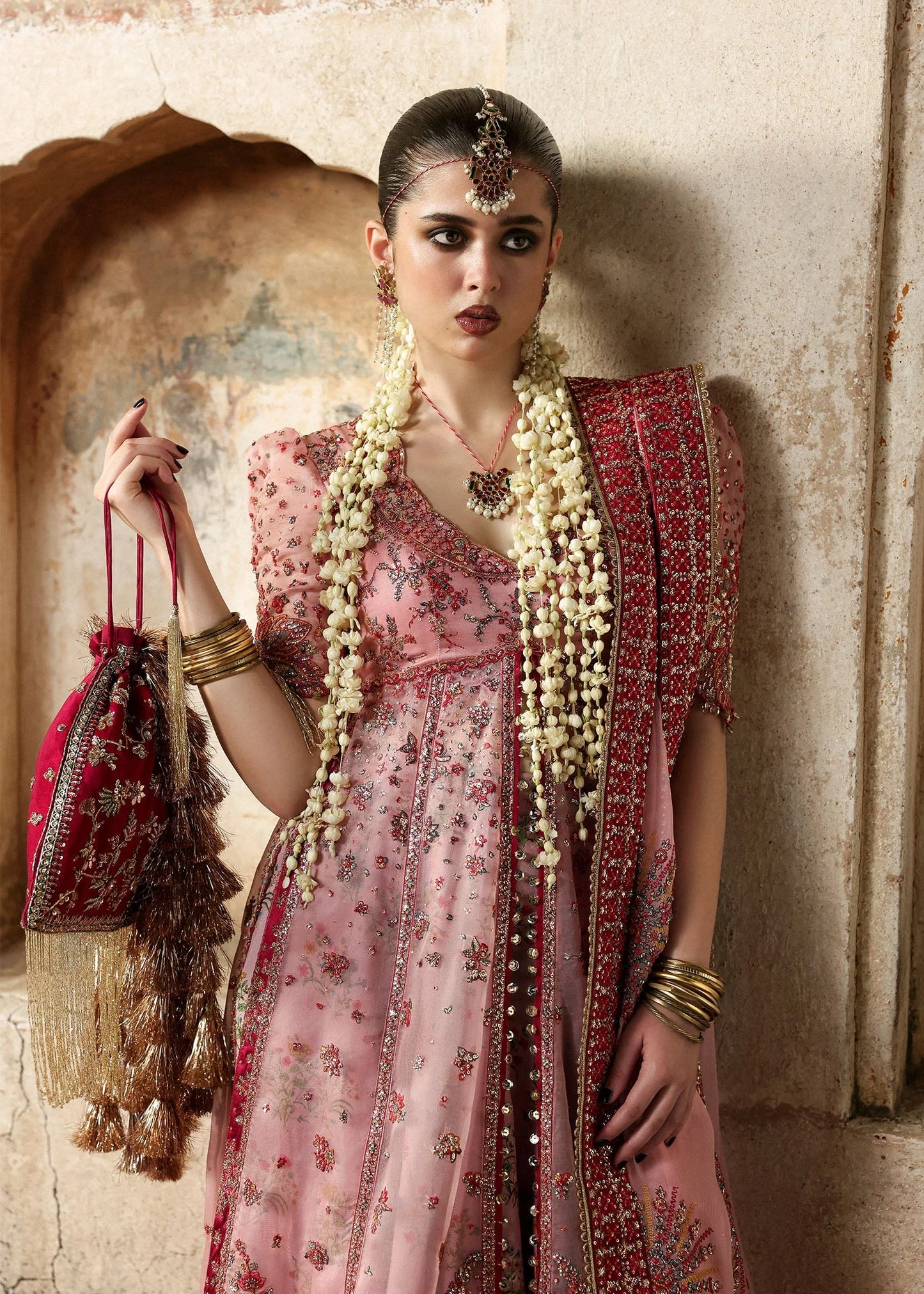 Roshanara - Massarat Unstitched Festive'25 by Hussain Rehar