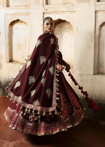 Gulnar - Massarat Unstitched Festive'25 by Hussain Rehar