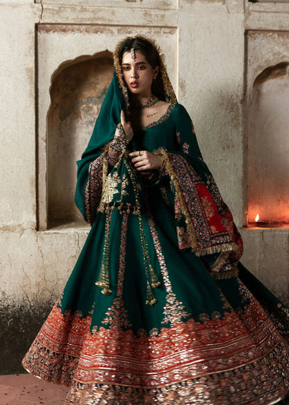 Meherunissa - Massarat Unstitched Festive'25 by Hussain Rehar