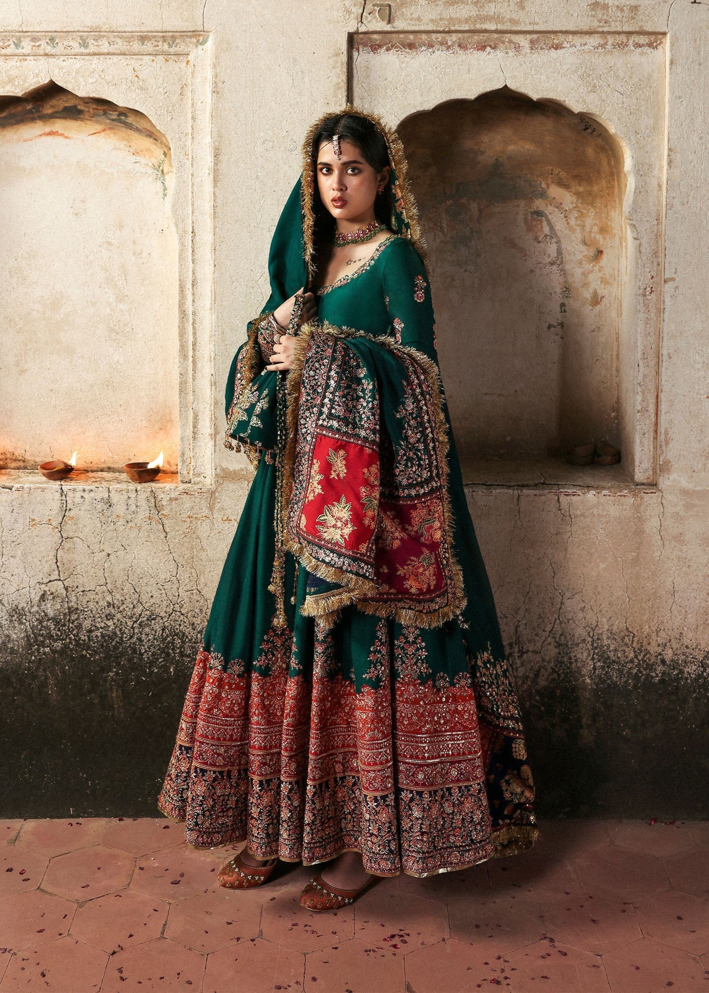Meherunissa - Massarat Unstitched Festive'25 by Hussain Rehar