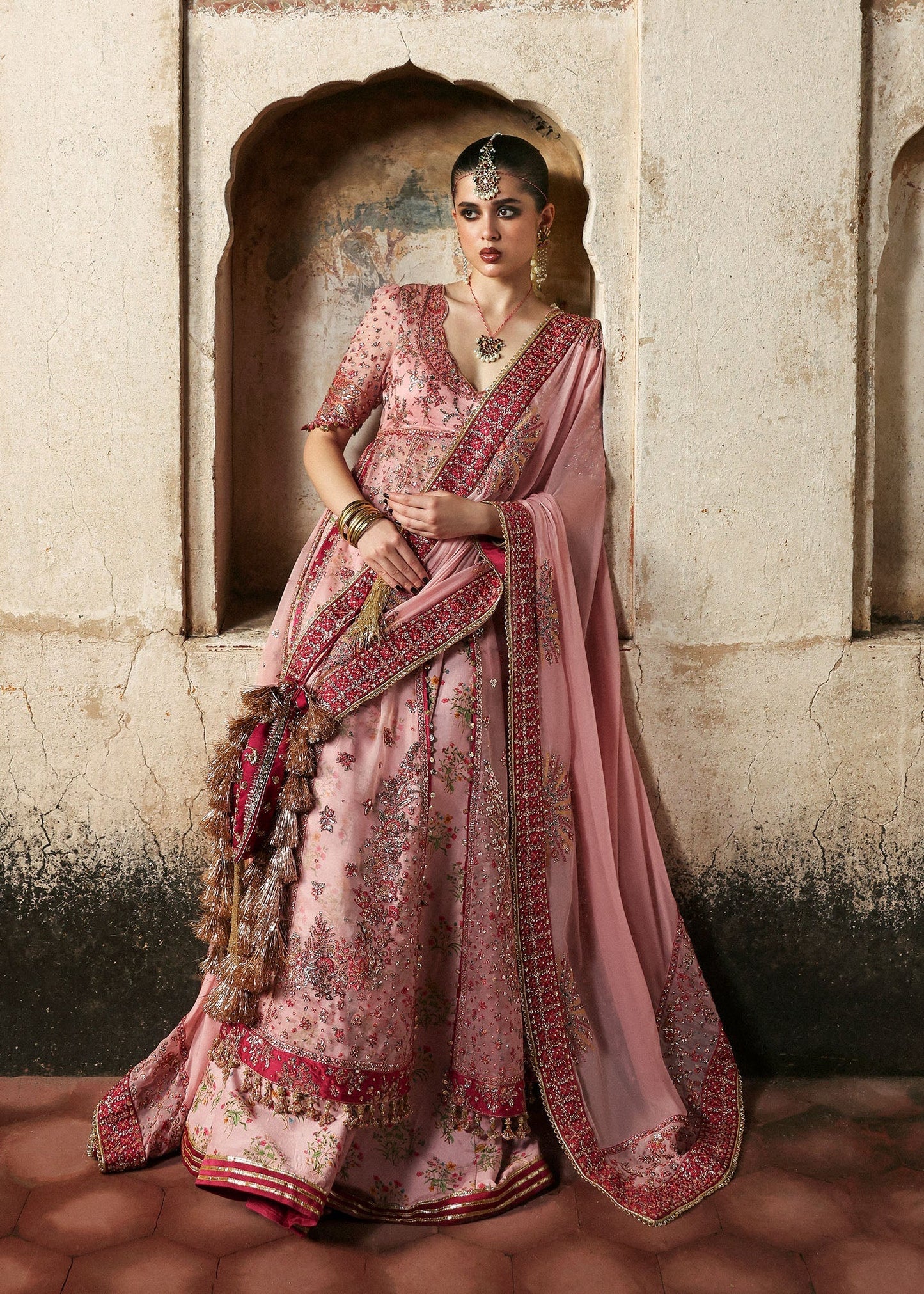 Roshanara - Massarat Unstitched Festive'25 by Hussain Rehar