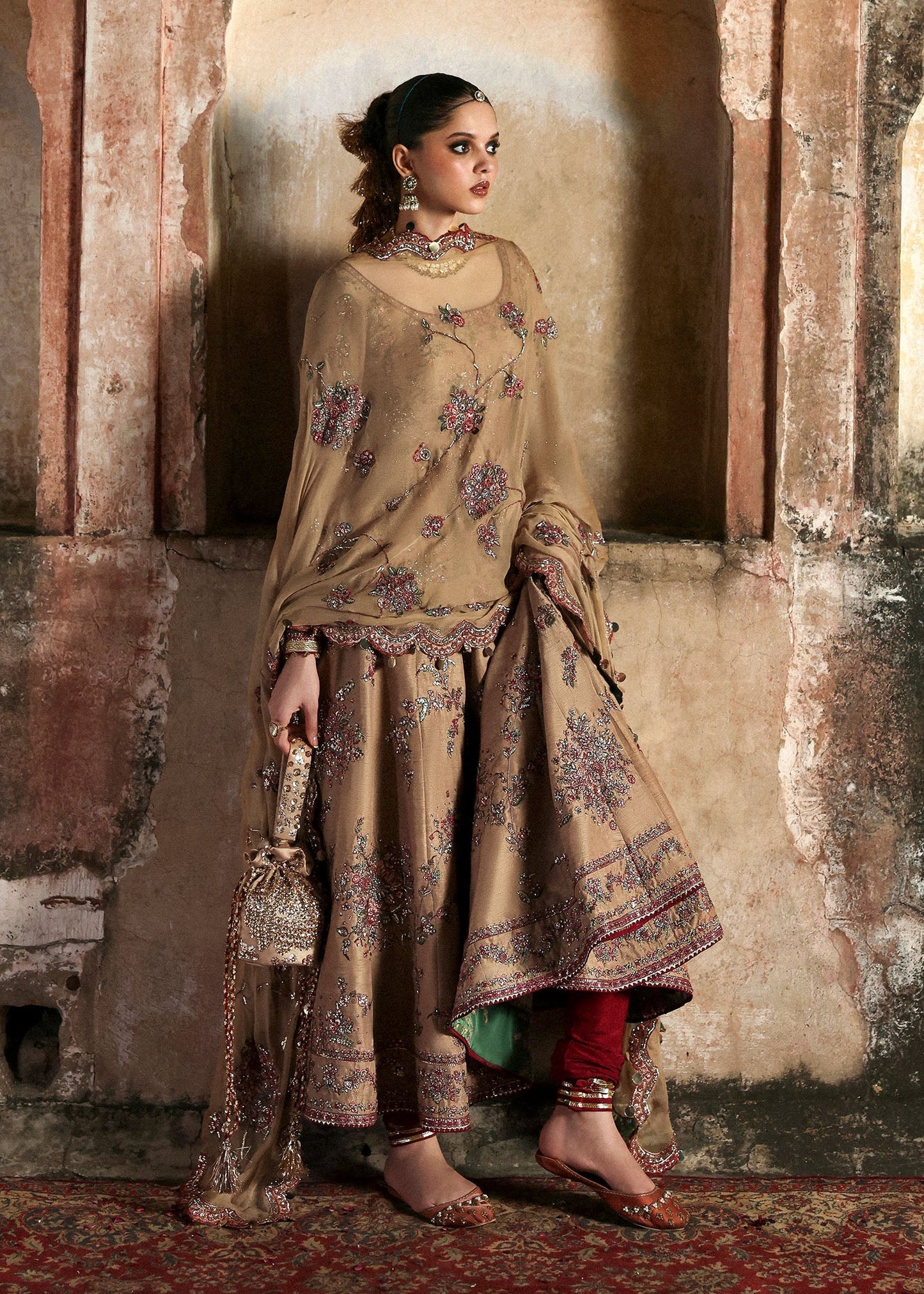 Mahvash - Massarat Unstitched Festive'25 by Hussain Rehar