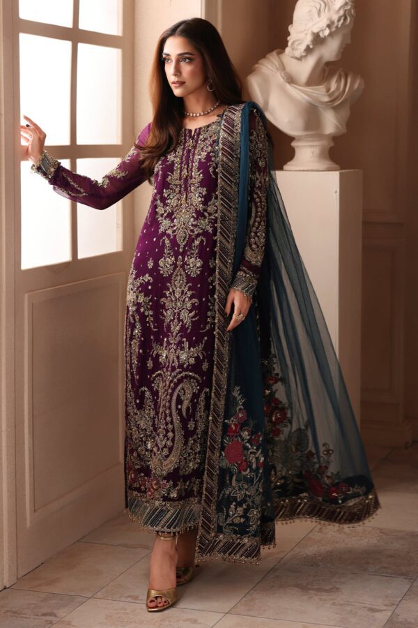 Embroidered Luxury Chiffon DJW6-01 | 2026 | Charizma